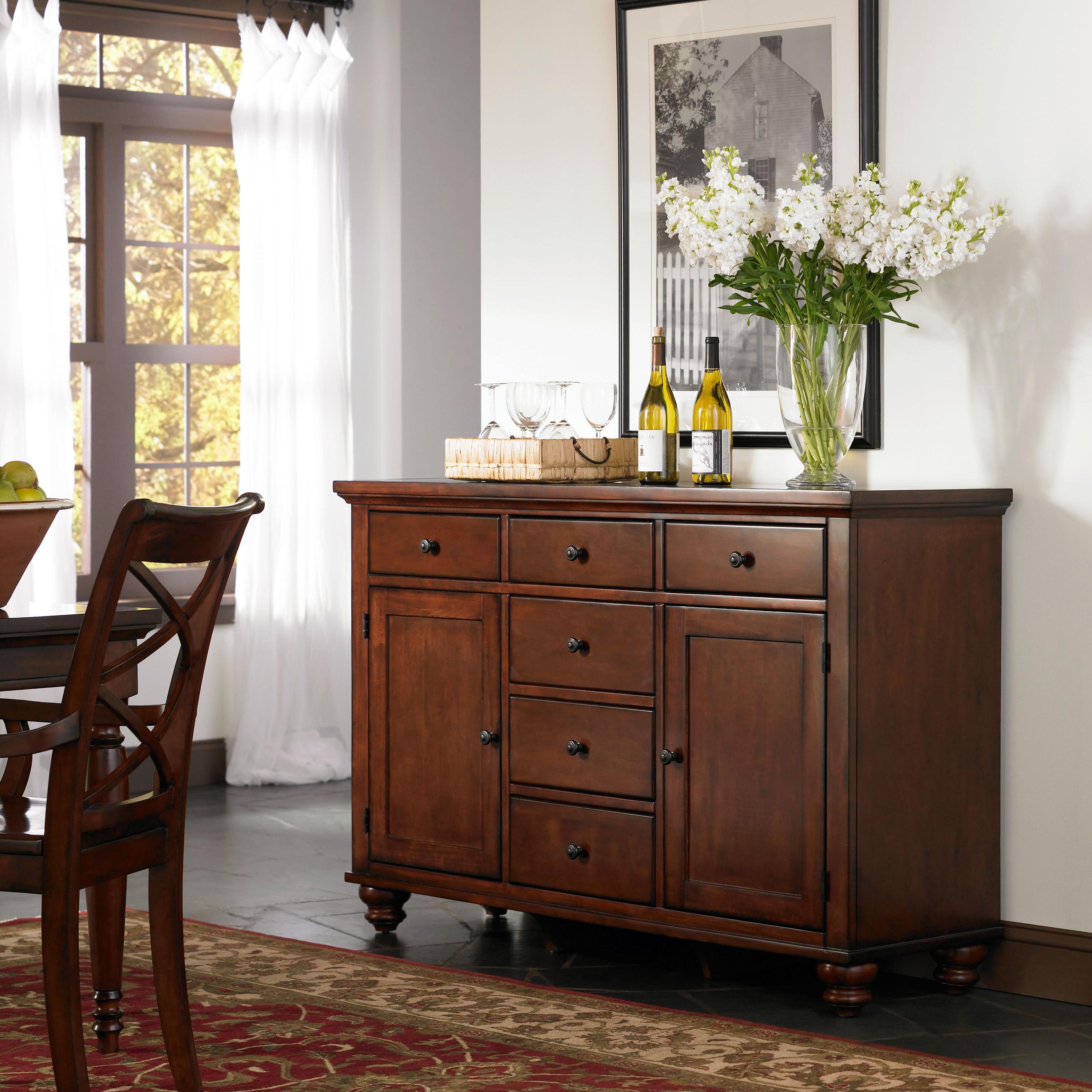 Aspenhome Cambridge Traditional Dining Server with Heat Resistant